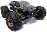 s-idee® 18173 9125 RC Auto 1:10 4WD Buggy waterdichte monstertruck met 2,4 GHz ca. 50 km snel, twee motoren, wendbaar, volledig proportioneel 4WD op afstand bestuurbare buggy racingauto