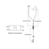 BWBVHRHZY Professionele 2-pins oordopjes 2-in-1 luidspreker/microfoon vinger PTT Geschikt for Kenwood Geschikt for Retevis H-777 RT3 Geschikt for Baofeng UV 5R UV82 C9047A(10PCS)