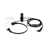 BWBVHRHZY 10 Stuks Keelmicrofoon Oortelefoon 2PIN PTT Covert Akoestische Buis Headset Geschikt For Motorola Radio GP300 GP308 CP250 PRO1150 P040 CP040 DTR410