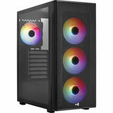 ATX Semi-toren doos Aerocool AEROPGSDESIGNER-G-BK-V1 Zwart