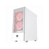 ATX Semi-toren doos Nfortec NF-CS-CAELUM-WHITE Wit