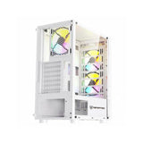 ATX Semi-toren doos Nfortec NF-CS-CAELUM-WHITE Wit