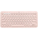 Draadloos toetsenbord Logitech K380  Roze Qwerty Spaans