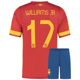 Spanje Voetbaltenue Williams - Kind en Volwassenen