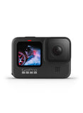 GoPro HERO9 - Waterdichte sportcamera met LCD-scherm aan de voorkant en touchscreen aan de achterkant, 5K Ultra HD-video, 20 MP-foto's, 1080p livestreaming, webcam, stabilisatie, zwart