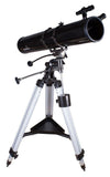 Skywatcher Explorer-130M gemotoriseerde newton telescoop (130 mm (5,1 inch), f/900) met parabolische spiegel, zilver