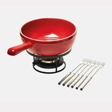 Emile Henry Kaasfondue Set, Grand Cru/Bourgondië