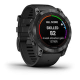 Garmin Fenix 7X Pro Solar 51mm, Smartwatch, Sporthorloge, 37 dagen Batterij, 40+ Sport-apps, Garmin Pay, Muziek, Ingebouwde zaklamp, Zwart