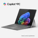 Microsoft Surface Pro | Copilot+ PC | 13 inch touchscreen | Snapdragon® X Plus | 16 GB RAM | 256 GB SSD | nieuwste model, 11e editie | Platina