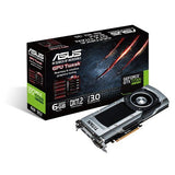 Asus VGA GTXTITANBLACK-6GD5 NVIDIA grafische kaart (PCI-e, 6 GB, GDDR5 geheugen, VGA 1, GPU)