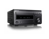 Denon D-M41 Mini HiFi-Systeem met CD-Speler, Bluetooth, Radio FM/AM-Tuner, Compact Formaat, Hoogwaardig Geluid, 2x30W, Tweewegluidsprekers met Woofer, Koptelefoonaansluiting - Zwart