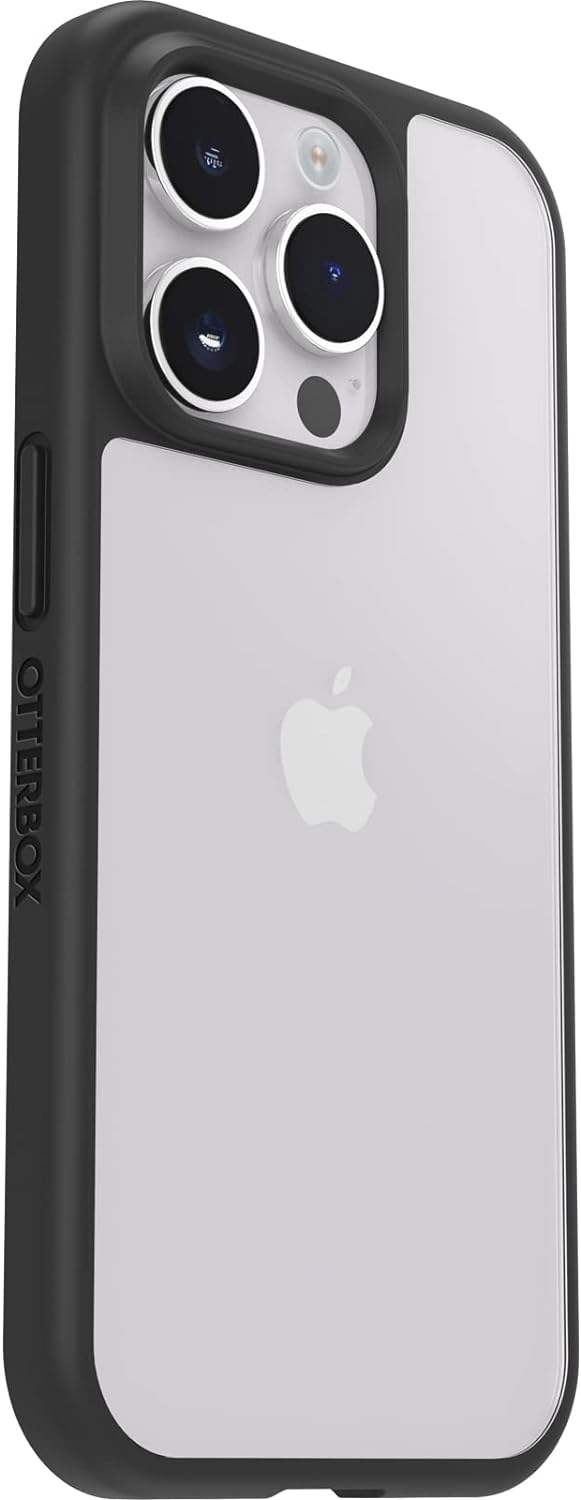 OtterBox Sleek Series-hoesje voor iPhone 14 Plus, schokbestendig, valbestendig, ultradun, beschermende, getest volgens militaire standaard, Antimicrobieel, Transparant, Zonder Verpakking