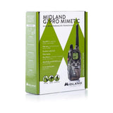 Midland G7 Pro C1090.15, Radio Zender Ontvanger Walkie Talkie Dual Band 8 Kanalen PMR446 en 69 Kanalen LPD, 4 Oplaadbare Batterijen Ni-MH AA 1,2V/1800 mAh, Oplader en Riemclip