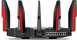 TP-Link Wifi 6 AX11000 Tri-band gaming-router, 1,8 GHz quad-core CPU, 2,5 Gbps WAN-poort, 8 gigabit LAN-poorten, Zero-Wait DFS, Link Aggregation (Archer AX11000)