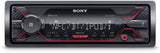 Sony DSXA410BT MP3 Autoradio, Dual Bluetooth, NFC, USB, Aux-Aansluiting, Verlichting, 4 X 55 Watt, Handsfree Bellen, Rood