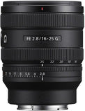 Sony FE 16-25mm f/2.8 G | Full-frame groothoekzoomlens (SEL1625G)