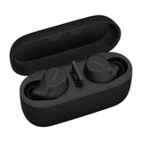 Jabra 20797-989-989 Evolve2 Buds True Wireless in-ear Bluetooth oordopjes, Active Noise Cancellation (ANC), MultiSensor Voice-technologie en draadloze oplaadpad - zwart, USB-A