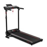 FITFIU Fitness MC-120C Loopband, opvouwbaar, instelbare snelheid tot 10 km/u, loopvlak 36 x 100 cm, 1200 W, met hartslagmeter en lcd-display