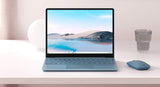 Microsoft Surface Laptop Go (Windows 10, 12,45 inch touchscreen, Intel Core i5, 8 GB RAM, 256 GB SSD, Frans Azerty toetsenbord) - Glacier Blue - de lichtste laptop