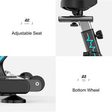 AQQWWER hometrainer New Silent Exercise Spinning Bike Indoor Bicycle Exercise Bike For Home Bike Indoor Exercise Bike Sport Bicycle Gym Equipment