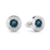 GUESS Jewellery Shiny Crystals UBE78091 Oorbellen, Eén maat, Niet-edelmetalen, Geen edelsteen