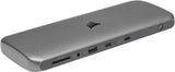 Corsair TBT200 Thunderbolt 4 Dock - Tot 96W-voeding - 4x Thunderbolt 4-poorten - Hulpprogramma voor Thunderbolt Dock - 4x USB-A-poorten - USB-C Poort - SD 4.0-kaartlezer - 2,5 G Ethernetpoort