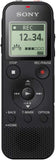 Sony Icd-Px470 Dicteerapparaat (Usb, Sd-Kaartsleuf, Pcm, Mp3, 55H Accu, 4Gb, Stereo) Zwart