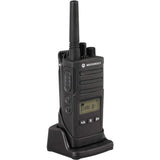 Motorola XT460 PMR radio met LCD-display (bereik tot 9 km),zwart
