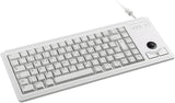 Cherry Compact toetsenbord met trackball 2x PS2