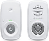 Motorola Nursery AM21/MBP21 Audio Babyfoon - Digitale Babyfoon Met Dect-Technologie Voor Audiobewaking - 300 Meter Bereik - Zeer Gevoelige Microfoon - Wit