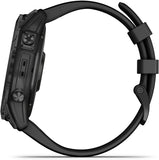 Garmin Fenix 7X Sapphire Solar GPS-Multisport-Smartwatch Touchscreen - DLC Titan - Musik Player - Navigation - schwarz/schwarz inkl. Bluetooth Headset