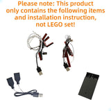 GEAMENT LED verlichtingsset compatibel met LEGO Ferrari Daytona SP3 - verlichting kit voor Technic 42143 (LEGO set niet inbegrepen)