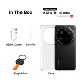 Xiaomi 15 Ultra Smartphone, 16+512GB, wit, 100mm Leica 200MP super telefoto, 5410mAh batterij, 90W HyperCharge, Xiaomi HyperAI (oplader niet inclusief)