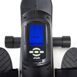 VirtuFit Ergometer Roeitrainer, Roeimachine, Roeiapparaat, Hartslagfunctie, Inklapbaar, Zwart