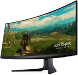 Alienware AW3423DWF 34" WQHD (3440x1440) 21:9 1800R Gebogen Gaming Monitor, 165Hz, QD OLED, 0.1ms, AMD FreeSync Premium Pro, 99.3% DCI-P3, HDR400, 2x DisplayPort, 1x HDMI, 5x USB, 3 Jaar Garantie