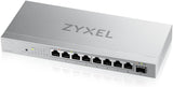 Zyxel 8-Port 2.5G Multi-Gig Unmanaged Switch z 1 x 10G SFP+ | do monta?u na biurku lub ?cianie [XMG-108]