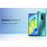 Redmi Note 9 Smartphone 4GB 128GB 48 MP Hot Camera met vier camera's 6.53”FHD + DotDisplay 5020 mAh 3.5mm headphone jack NFC Wit