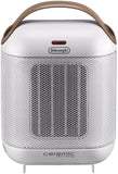 De'Longhi HFX30C18.IW keramisch verwarmingsapparaat, mobiele verwarming voor snelle en gerichte warmte, 2 standen, anti-vorstfunctie, 1800 W vermogen, wit