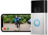 Ring Videodeurbel op batterij (Video Doorbell 2de generatie) | 1080p HD-video, geavanceerde bewegingsdetectie, en eenvoudige installatie | Ring Protect-proefperiode (30 dagen gratis)