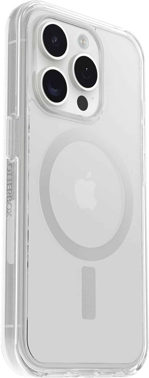 Otterbox 77-89044 Symmetry+-hoesje voor iPhone 14 Pro met MagSafe, schokbestendig, valbestendig, dun beschermend hoesje, 3x getest volgens militaire standaard, Antimicrobieel, Zonder Verpakking