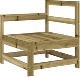 WSJHUHK Home-Outdoor Home-Outdoor Meubelset, 7-delige tuinbank set geïmpregneerd houten grenen