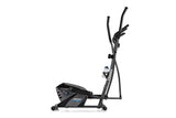 Zipro Volwassenen magnetische crosstrainer Shox tot 120 kg, zwart, één maat, eenheidsmaat
