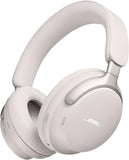 Bose QuietComfort Ultra Draadloze Noise cancelling-hoofdtelefoon met Spatial Audio, over-ear hoofdtelefoon met microfoon, afspeeltijd tot 24 uur, Wit