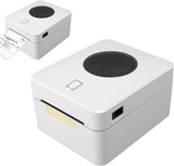 Thermische Labelprinter, 2x10 110 Mm/s Hoge Snelheid 25-100 Mm 203 DPI USB Verzendlabelprinter voor Windows voor OS X voor Verzendpakketten, Commerciële Thermische Labelmaker