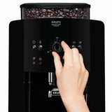 Krups Arabica EA8110 Fully Automatic Espresso Machine, Large LCD Display, User-friendly Control, Short Heat Up Time, Black