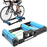 Inklapbare Bike Trainer - Fiets Rollers opvouwbare fiets fiets Training Bracket Trainer MTB wegfietsen Roller hometrainer Station Resistance Exercise Fitness Machine,A