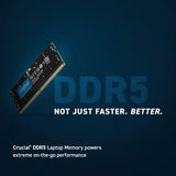 Crucial RAM 16GB DDR5 4800MHz Laptop Geheugen CT16G48C40S5