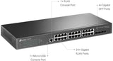 TP-LINK TP-LINK TL-SG3428 switch di rete Gestito L2 Gigabit Ethernet [10/100/1000] 1U Nero (24-POR ==9note136-65 07/03/20220,8