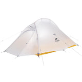 Naturehike Cloud-Up 2, campingtent 2 personen, 3-4 seizoenen, lichte rugzaktent, tent voor hiking, oranje 210T upgrade