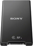 Sony CFexpress Type A/SD SuperSpeed 10 Gbps Flash Geheugenkaart USB Type-C Reader (compatibel met CFE Type A/SDHC & SDXC UHS-I & UHS-II) - MRW-G2, MRWG2.SYM